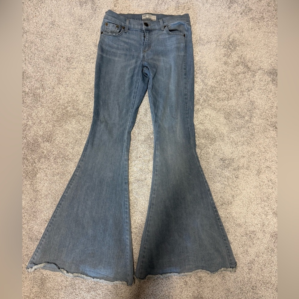 Free People Low Rise Flare jeans